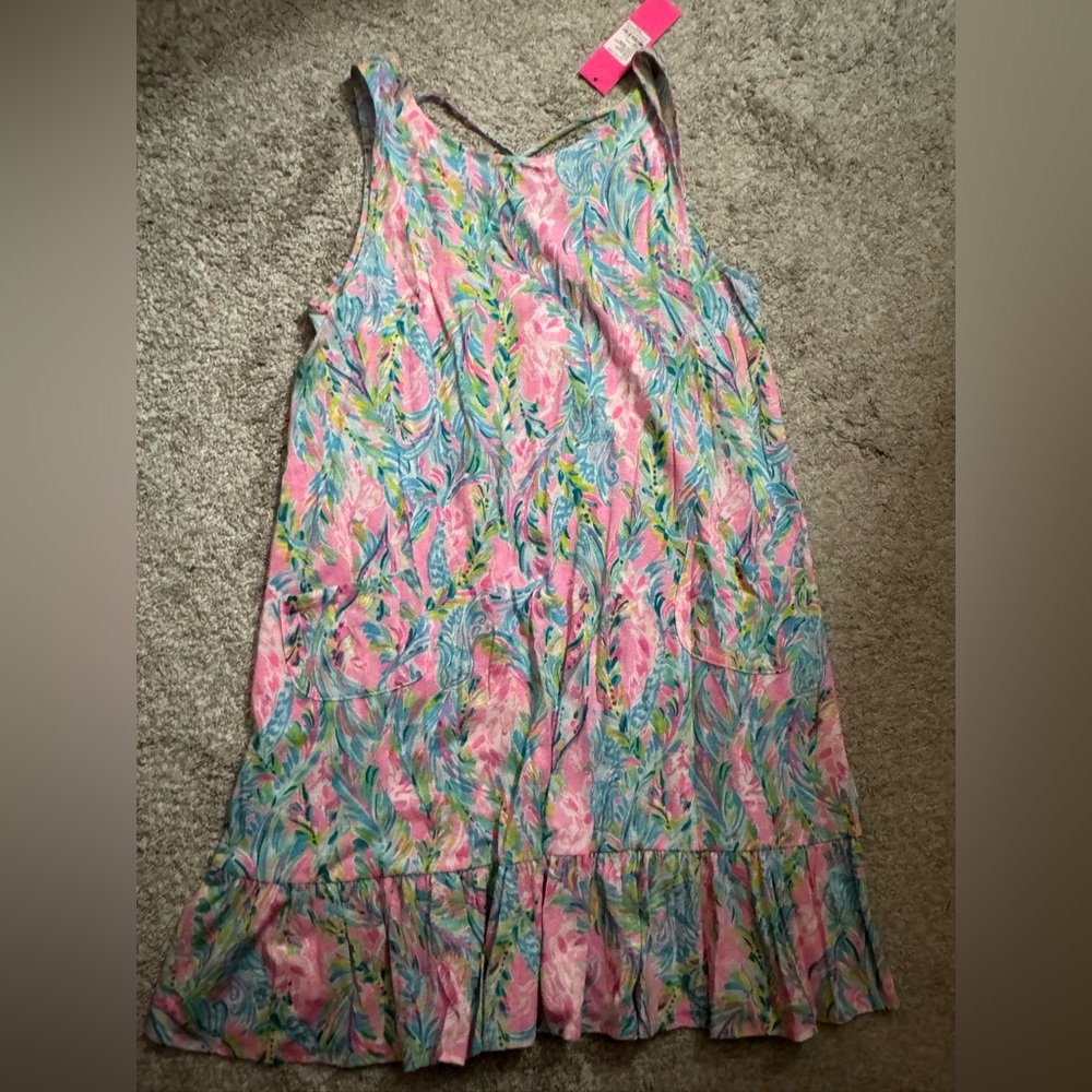 Lilly Pulitzer Pink and Blue Dress